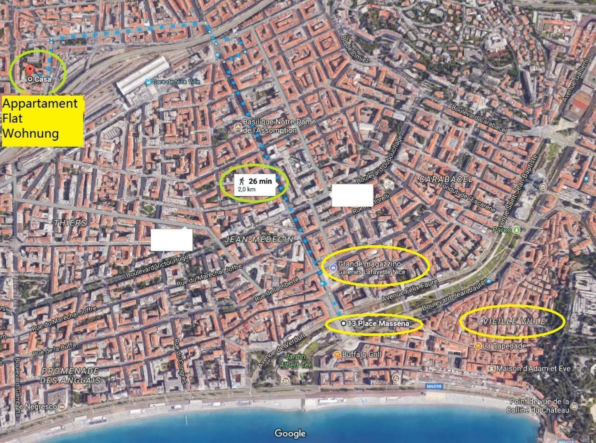 Nice/Nizza : Apartment Dış mekan fotoğraf